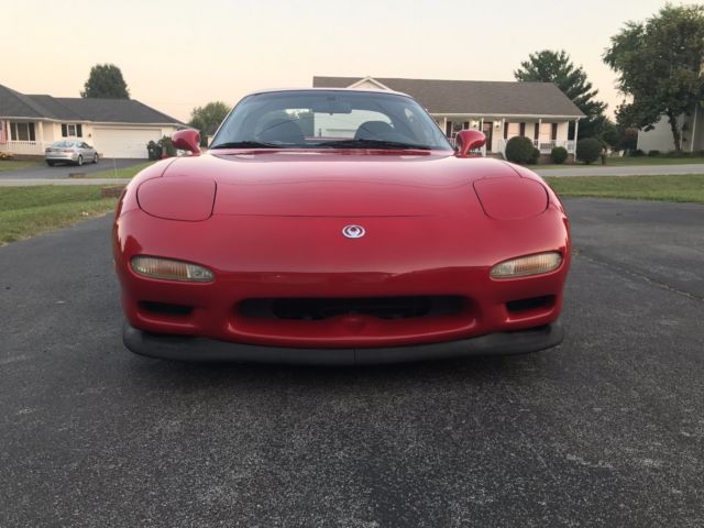 1993 Red Mazda RX-7