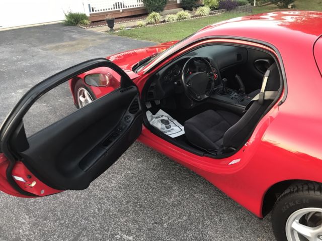 1993 Red Mazda RX-7