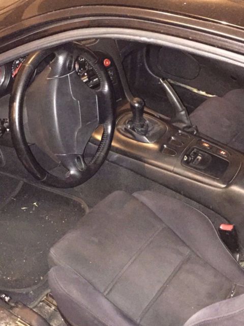 1993 Black Mazda RX-7 Coupe