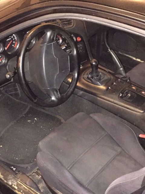 1993 Black Mazda RX-7 Coupe