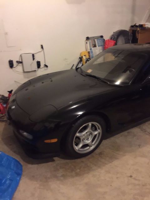 1993 Black Mazda RX-7 Coupe