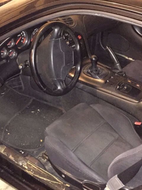 1993 Black Mazda RX-7 Coupe