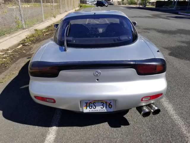 1993 Silver Mazda RX-7
