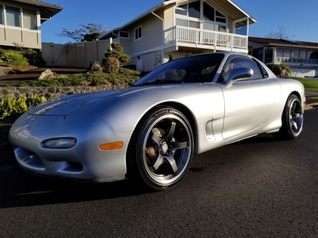 1993 Silver Mazda RX-7