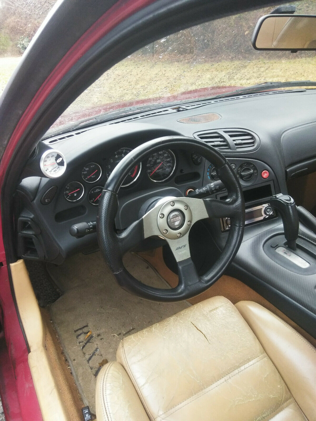 1993 Red Mazda RX-7 Coupe