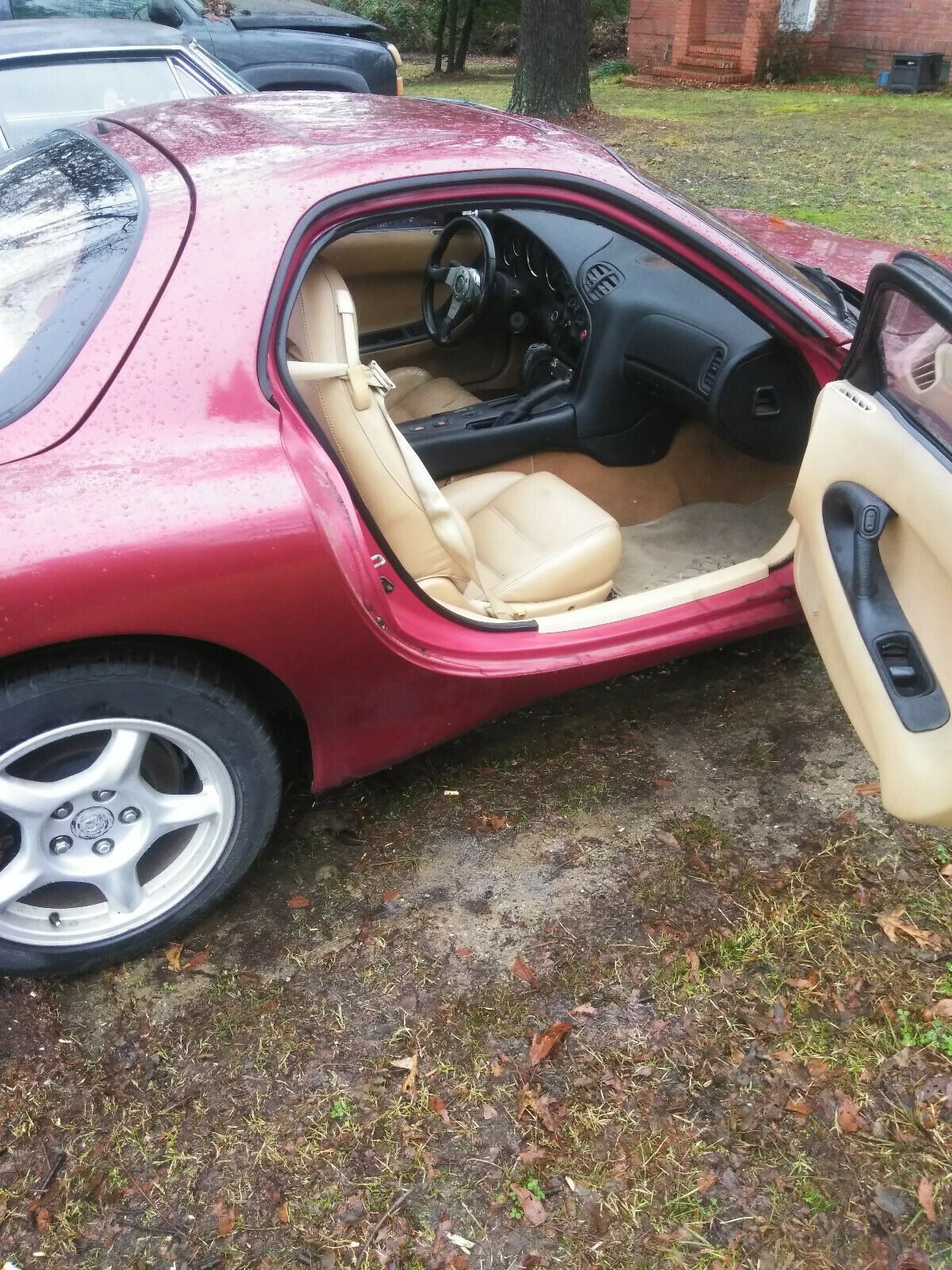 1993 Red Mazda RX-7 Coupe