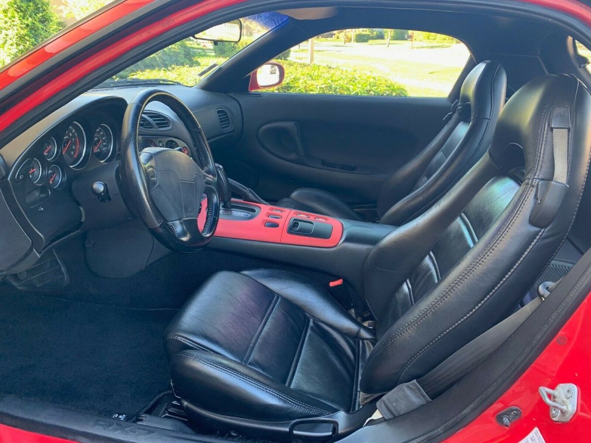 1993 Red Mazda RX-7 Coupe