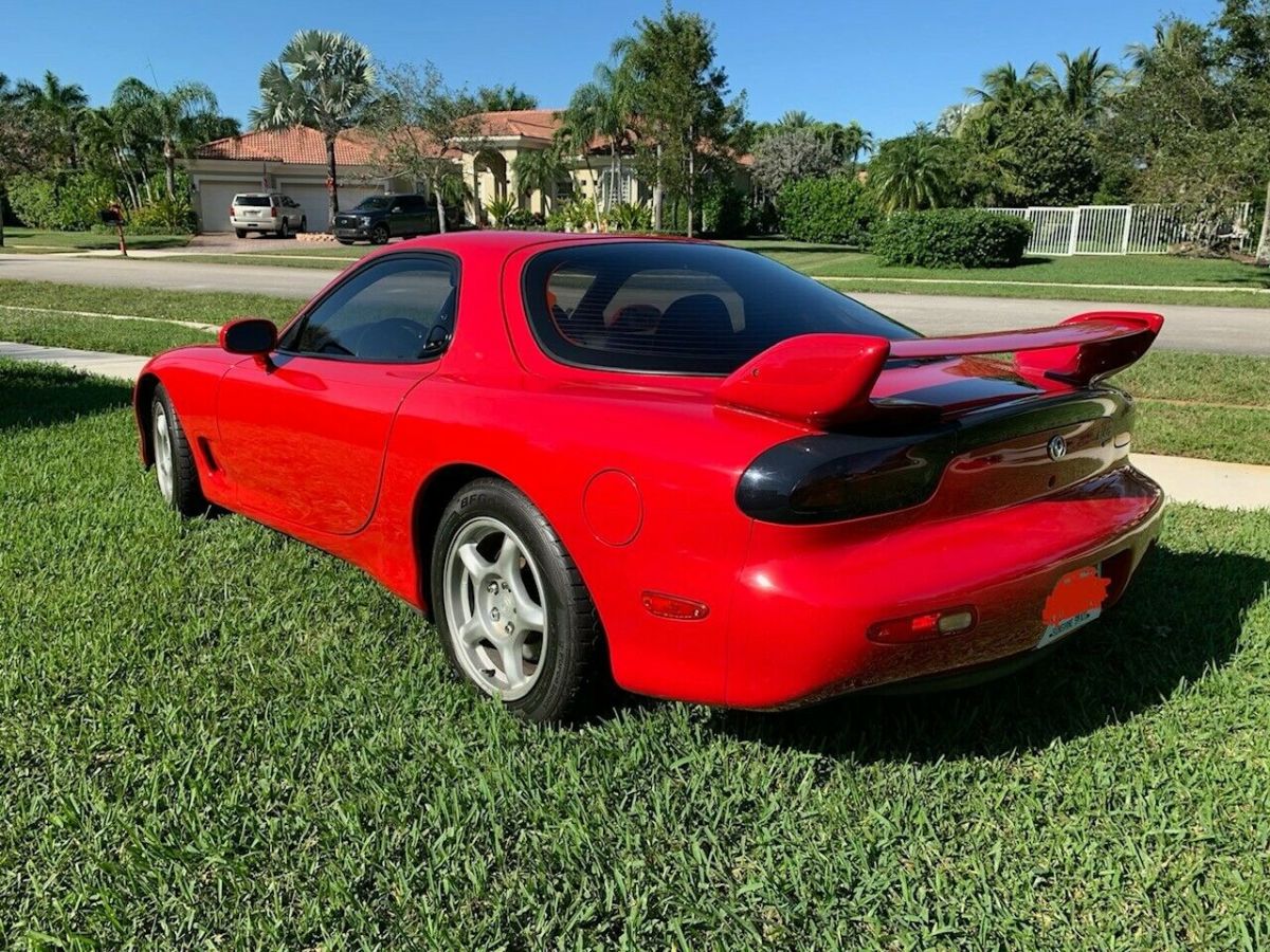 1993 Red Mazda RX-7 Coupe