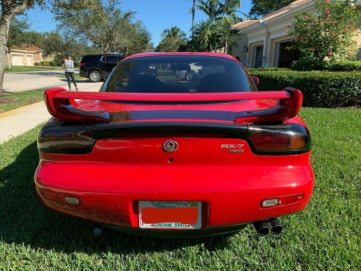 1993 Red Mazda RX-7 Coupe