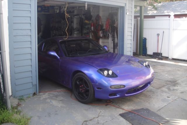 1993 Blue Mazda RX-7 Coupe