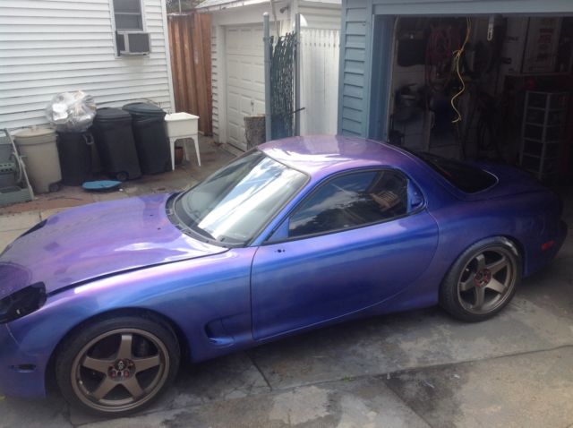 1993 Blue Mazda RX-7 Coupe
