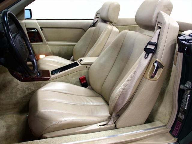 1993 Green Mercedes-Benz 500-Series Convertible