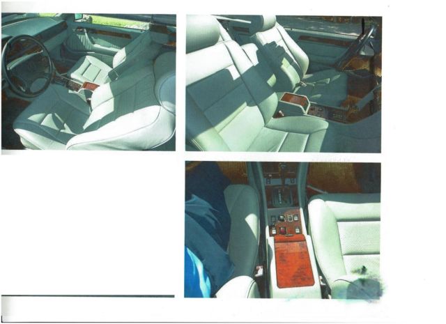 1993 Black Mercedes-Benz 300-Series Convertible