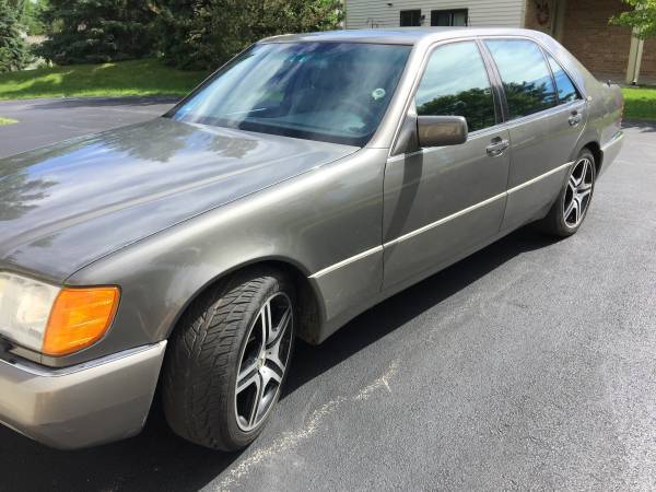 1993 Gray Mercedes-Benz S-Class Sedan