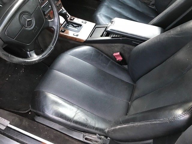 1993 Black Mercedes-Benz SL-Class Convertible