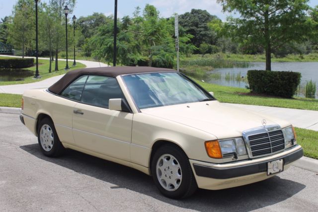 1993 Beige Mercedes-Benz C-Class Convertible
