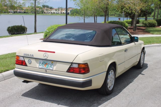 1993 Beige Mercedes-Benz C-Class Convertible