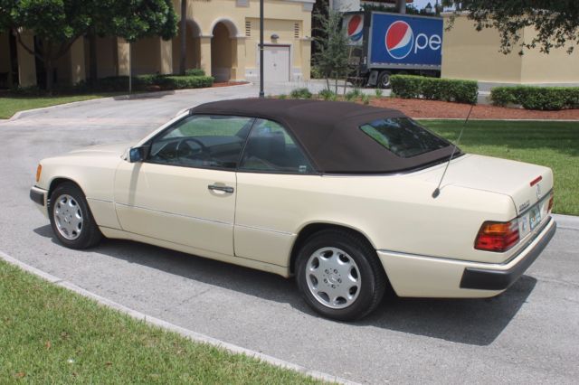1993 Beige Mercedes-Benz C-Class Convertible