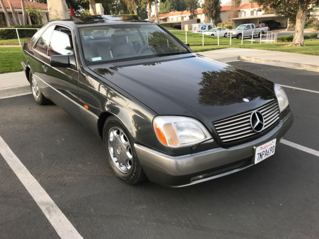 1993 Gray Mercedes-Benz 500-Series Coupe