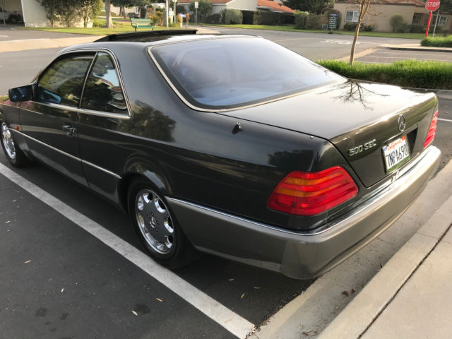1993 Gray Mercedes-Benz 500-Series Coupe