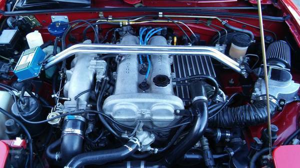 1993 Red Mazda MX-5 Miata Convertible