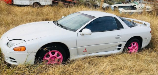 1993 White Mitsubishi 3000GT Coupe