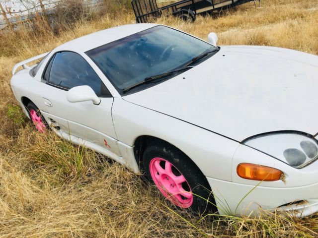 1993 White Mitsubishi 3000GT Coupe