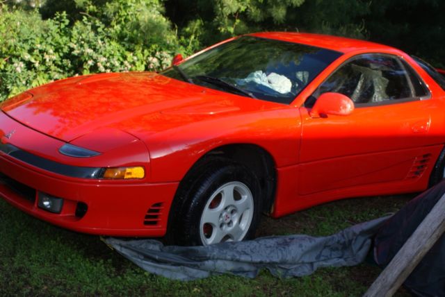 1993 grey Mitsubishi 3000GT Hatchback