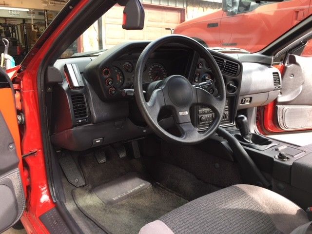 1993 Red Mitsubishi Eclipse Coupe