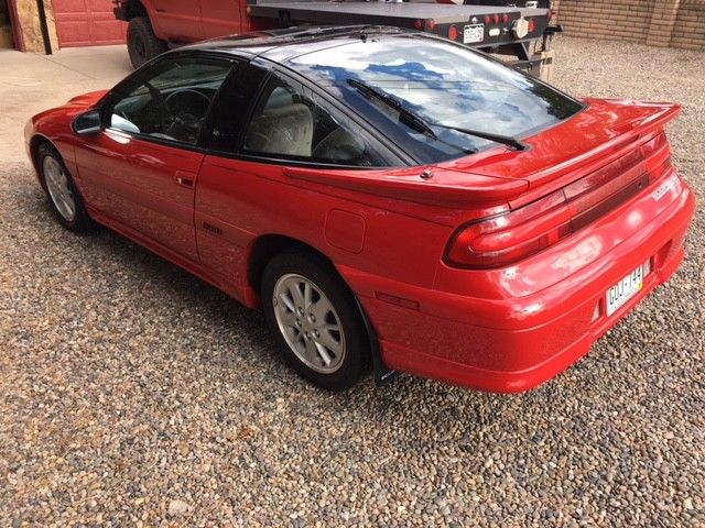 1993 Red Mitsubishi Eclipse Coupe