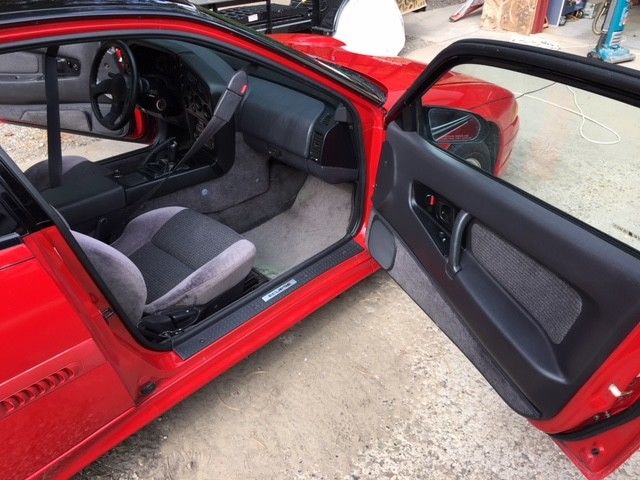 1993 Red Mitsubishi Eclipse Coupe