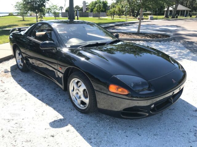1993 Black Mitsubishi 3000GT Coupe
