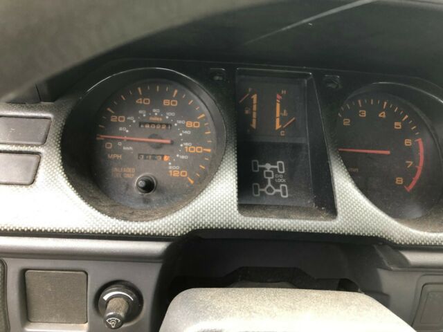 1993 Red Mitsubishi Montero