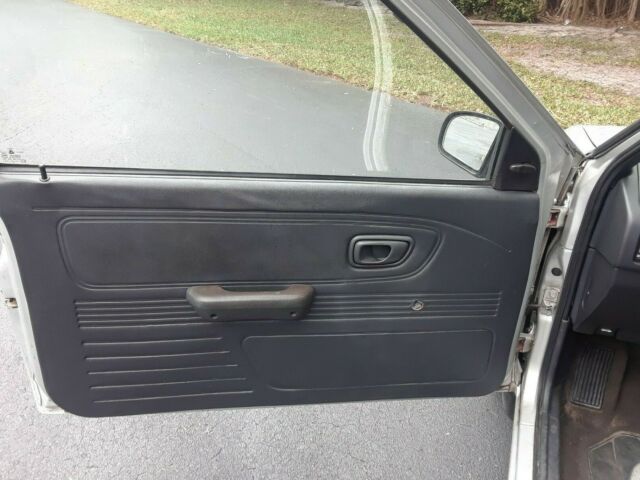 1993 Silver Mitsubishi Precis Coupe