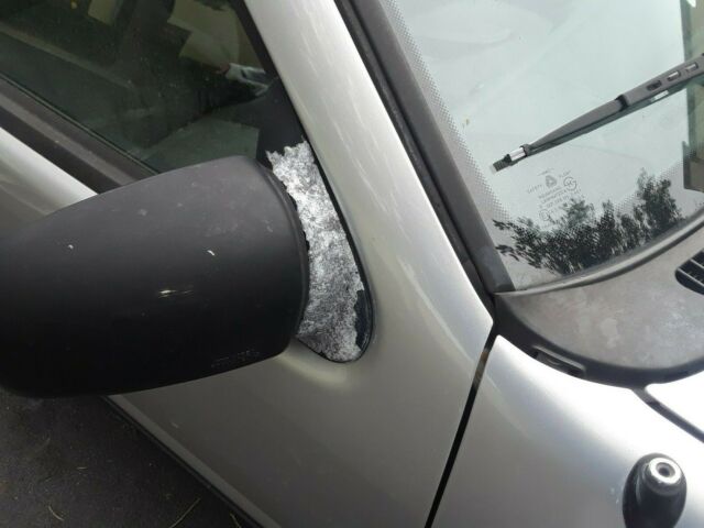 1993 Silver Mitsubishi Precis Coupe