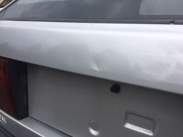 1993 Silver Mitsubishi Precis Hatchback