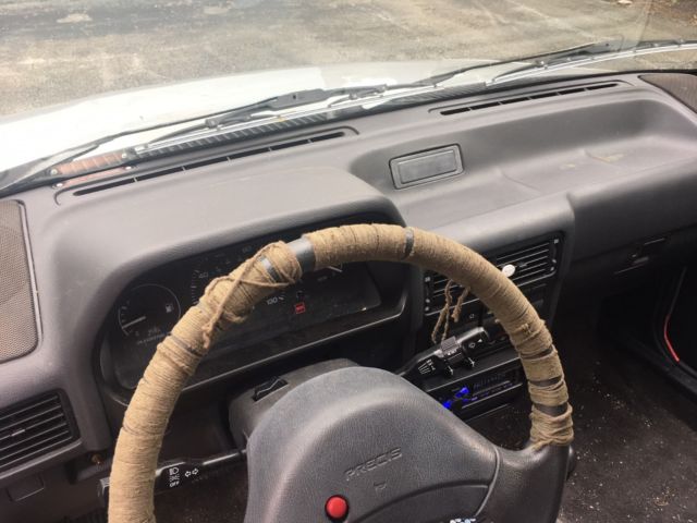 1993 Silver Mitsubishi Precis Hatchback