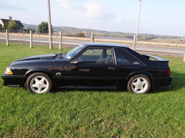 1993 Black Ford Mustang Hatchback