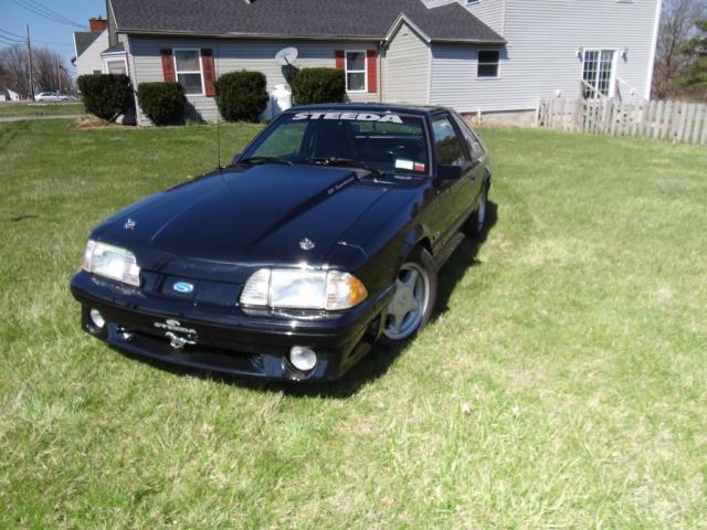 1993 Black Ford Mustang Hatchback