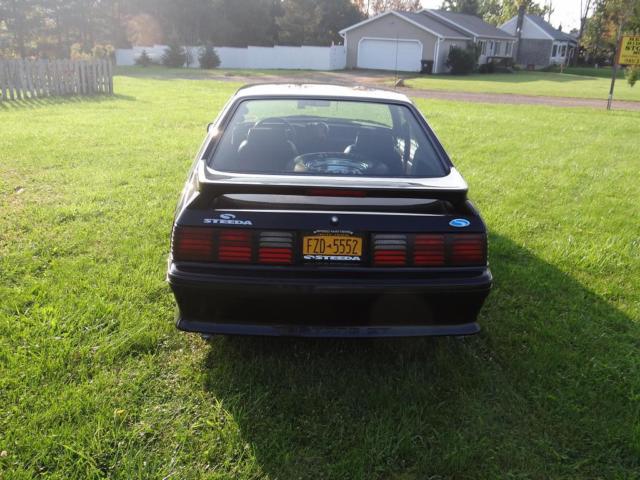 1993 Black Ford Mustang Hatchback