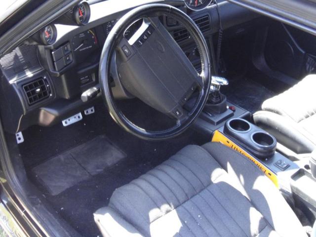 1993 Black Ford Mustang Hatchback