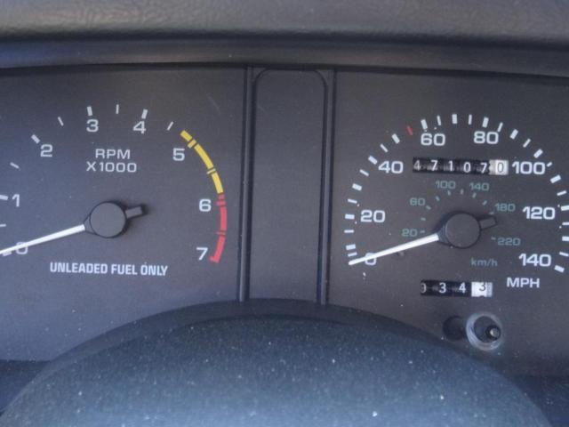 1993 Black Ford Mustang Hatchback