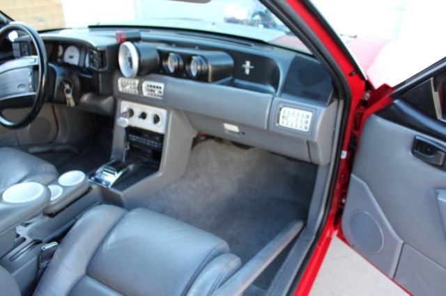 1993 VERMILLION RED Ford Mustang Hatchback