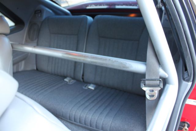 1993 VERMILLION RED Ford Mustang Hatchback