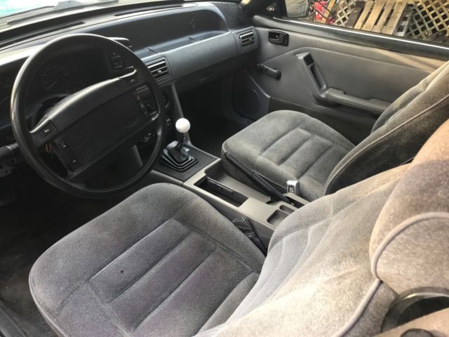 1993 Calypso Coral Ford Mustang Hatchback