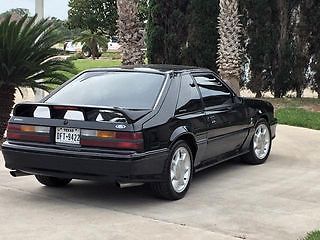 1993 Black Ford Mustang