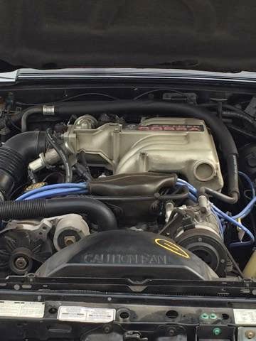 1993 Black Ford Mustang