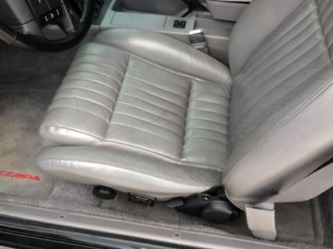 1993 Black Ford Mustang