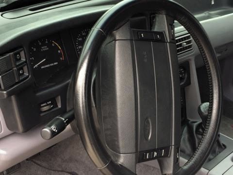 1993 Black Ford Mustang