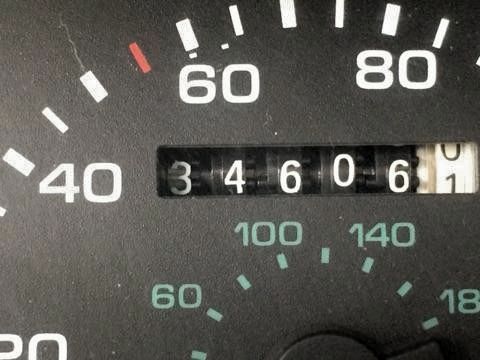 1993 Black Ford Mustang